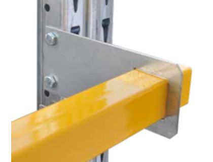 Zadní doraz k paletovému regálu