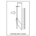 Zadní regálová stěna