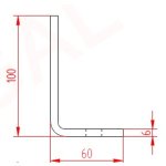 Zemní regálový doraz